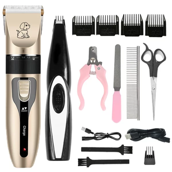Electric Pet Clipper Grooming Kit