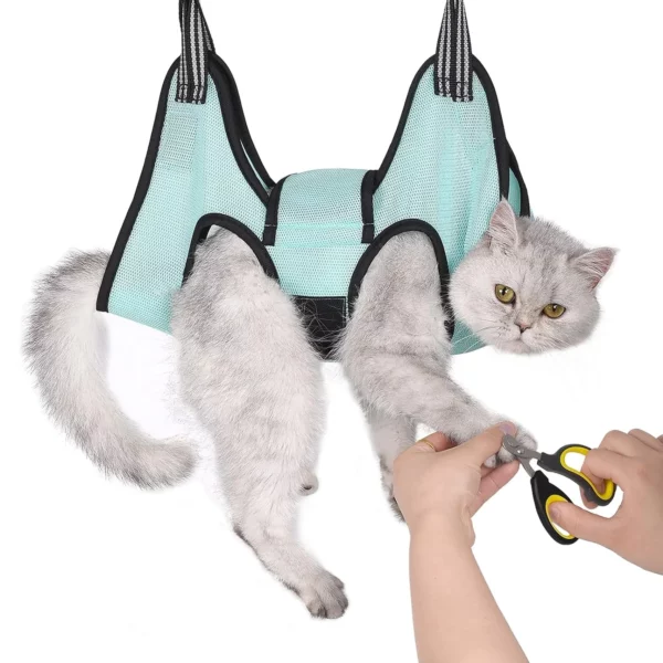 Cat Grooming Hammock Restraint Bag