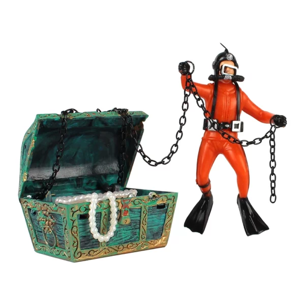 Treasure Hunter Fish Tank Ornament