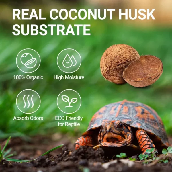 Natural Coconut Chip Reptiles Bedding