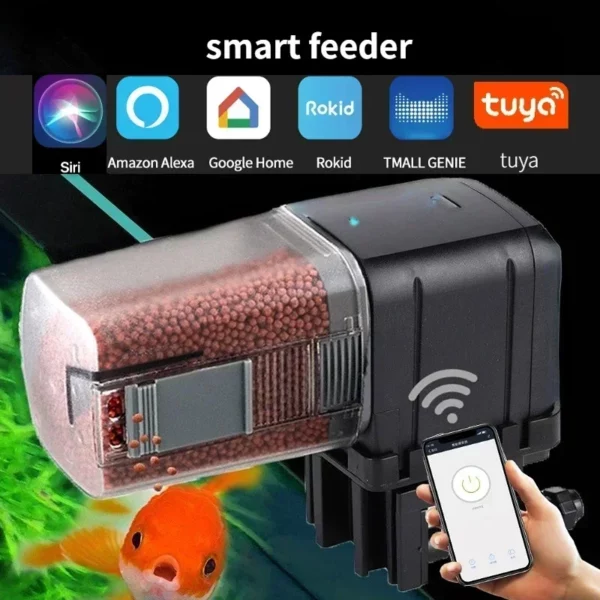 Automatic Aquarium Fish Smart Feeder